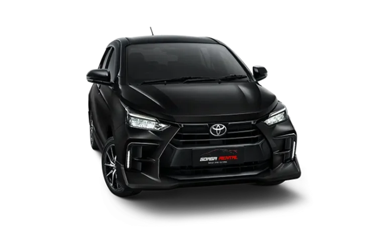 Sewa Toyota Agya matic di Medan - Gorga Rental